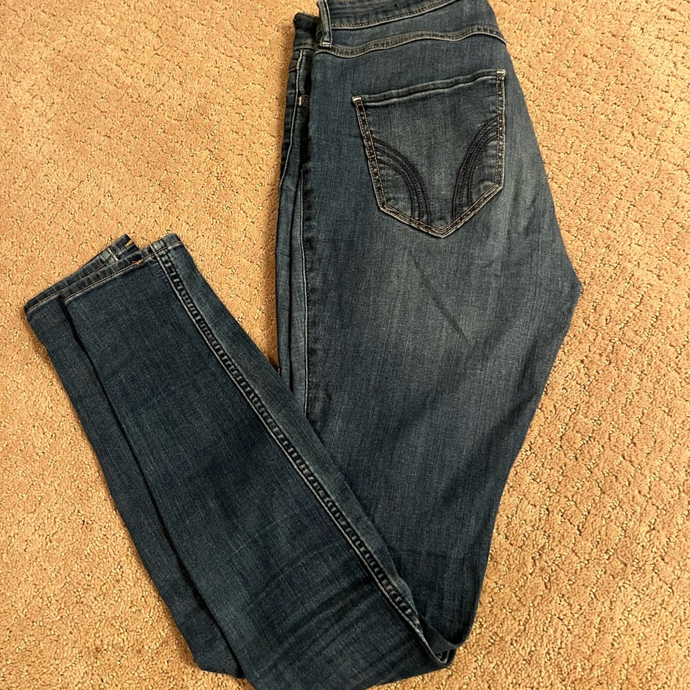 Hollister Blue Skinny Jeans with Modern Fit